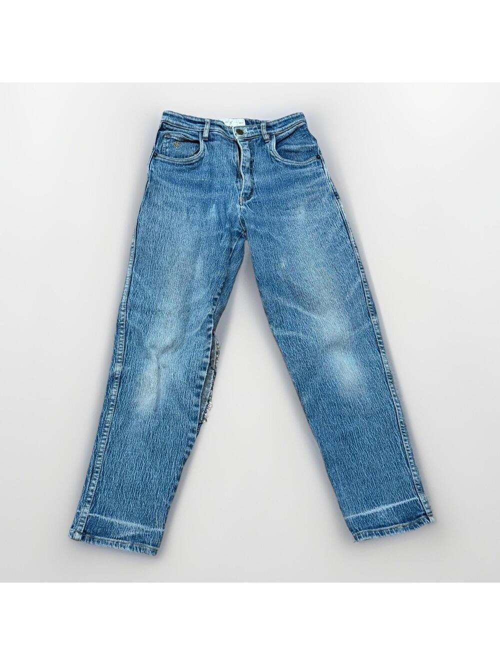 Gloria Vanderbilt Blue Denim Newport Classic Fit Straight Leg Jeans Women’s 10 S